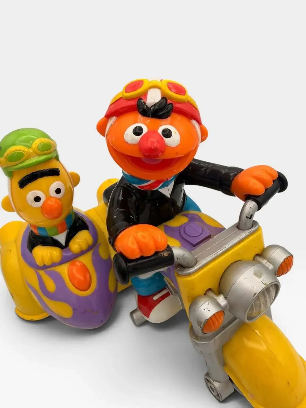 Sesame Street Ernie and Bert Motorcycle with Sidecar Revin Sounds Toy